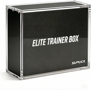 Caja de Entrenador Élite Profesional Transparente con Tapa Magnética de Acrílico, Moderna y Económica, Marca Geling, para PKMN - Product Image 1