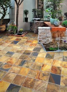 <span class=keywords><strong>Pierre</strong></span> de pavage en <span class=keywords><strong>calcaire</strong></span> jaune naturel au design moderne, antidérapante pour l'extérieur, jardin, hôtel, villa, école, parc, anti-acide, anti-érosion, marque XY - Product Image 5