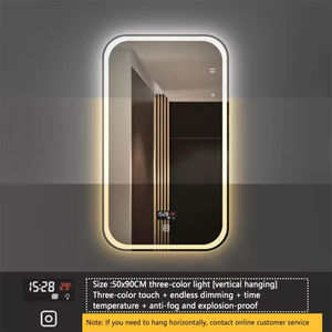 Modern Smart <b>Mirror</b> LED <b>Light</b> Anti-fog Bathroom Wall Hanging Toilet Touch Screen Makeup <b>Vanity</b> <b>Mirror</b> - Product Image 5