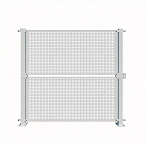 Barriera Antivento Perforata per Cantieri <span class=keywords><strong>Stradali</strong></span> Comunali, Barriera di Sicurezza Costiera, Pannello Perforato Zincato - Product Image 3