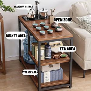 Kantoor Thee Set Organizer Eenvoudige Bank Dressoir Woonkamer Mini Theetafel - Product Image 4
