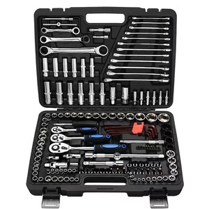 Kit de Herramientas de reparación de automóviles para mecánicos de automóviles de 228 piezas, juego de herramientas de llave inglesa, caja de herramientas de mano, juego de llaves de vaso, juego de herramientas, juegos de enchufes - Product Image 2