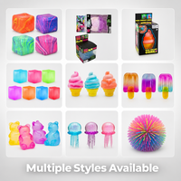Jouets Squishies en silicone personnalisables en forme de crème glacée, à remontée lente, anti-stress et sensoriels, cadeaux