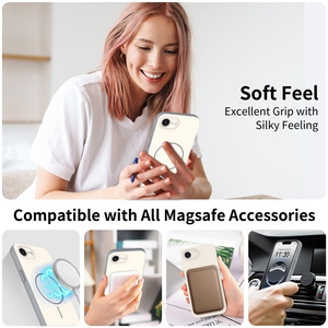 Funda <span class=keywords><strong>de</strong></span> Alta Calidad para iPhone 17e, Suave al Tacto, con Orificios Precisos, Blanca, Compatible con Carga Inalámbrica, Antigolpes - Product Image 2