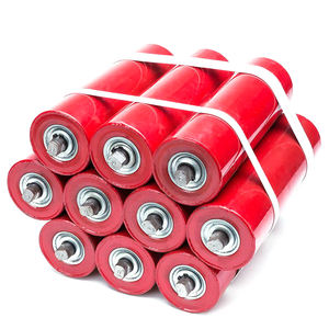 Penghancur beralur gravitasi <span class=keywords><strong>Idler</strong></span> kepala Drum puli sabuk baja rol transisi konveyor tahan debu/AIR bantalan bola Industri - Product Image 1