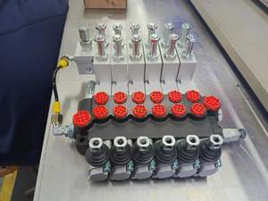 Van điều khiển hướng thủy lực hiệu suất cao <span class=keywords><strong>2025</strong></span> với cần điều khiển cho máy kéo loader-2 SPOOL 11 GPM - Product Image 4