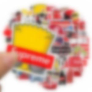 50pcs לא לחזור על קריקטורה היפסטר קריקטורה מדבקה גיטרת סקייטבורד מדבקת עמיד למים מדבקות לילדים - Product Image 4