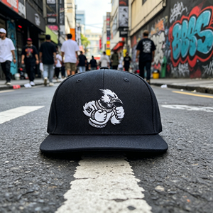 Gorra de Béisbol Personalizada con Logotipo, 6 Paneles, Algodón, Visera Plana, Estilo Urbano, Rendimiento, Moda, Estructurada, Bordada, Ajustable - Product Image 1