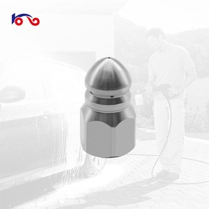 Herramienta de Limpieza de Alta Presión de Acero Inoxidable de 1/4\", Conector Rápido para <span class=keywords><strong>Manguera</strong></span> de Drenaje, Boquilla de Chorro de Agua, Limpiador de Alcantarillado, Herramienta de Limpieza de Automóviles - Product Image 4