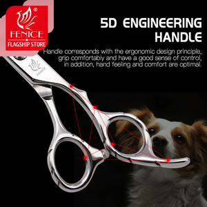 7 ''7.5'' 8 ''8.5'' 9 pouces Coupe Ciseaux De <span class=keywords><strong>Toilettage</strong></span> Pour Animaux De Compagnie Ciseaux droits pour des Chats de Chiens - Product Image 4
