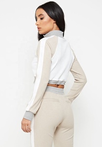Survêtement pour femmes, marque privée, vêtements de salon, combinaison, vente en gros, manches longues, fermeture éclair, sweat à capuche, nouvelle collection - Product Image 5