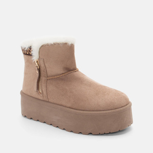 Bottes <span class=keywords><strong>de</strong></span> neige classiques YL-26271 pour femmes, mini-plateformes, pour la mode en plein air, tendances féminines, ODM/OEM - Product Image 1