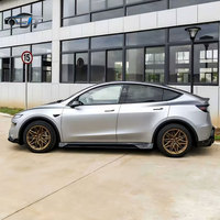 Kit Carrosserie Velox Style 2025+ (Lame Avant, Diffuseur Arrière, Jupes Latérales, Spoiler) pour Tesla Model Y 2025+ - Pièces de Tuning et Accessoires Auto