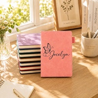 Carnet de notes personnalisé avec impression offset sur papier couché, carnet de voyage estampé à chaud, notes adhésives, carnet d'écriture A5