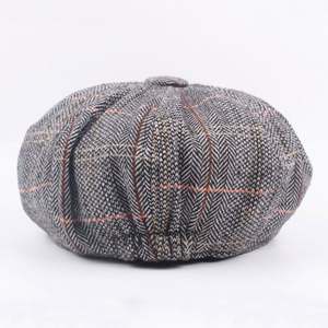 Casquette Gavroche 8 Panneaux Style Européen USA, Meilleure Vente, pour Femmes et Hommes, Printemps Automne, Mode Décontractée, Tenues Habillées, Sports et Fêtes - Product Image 3