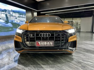 <span class=keywords><strong>Audi</strong></span> <span class=keywords><strong>Q8</strong></span> d'occasion <span class=keywords><strong>2018</strong></span>, conduite à gauche, moteur turbo, sièges en cuir, pneus R21, intérieur foncé, SUV de luxe 7 places, toit ouvrant, 360 - Product Image 2