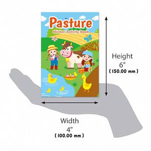 Libro de Actividades con Pegatinas de Animales de Granja para Niños y Niñas, Mi Primera Granja, para Niños Pequeños - Product Image 6