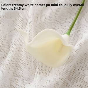 Mini Calla Lily Artificielle Peinte Verte Décoration Artisanale Style INS Vente en Gros Mariage Extérieur Transfrontalier - Product Image 5