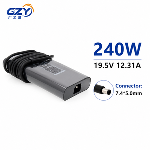 อะแดปเตอร์แล็ปท็อป OEM 19.5V 12.31A 7.4x5.0 มม. AC/DC 240W พร้อมวัสดุทนไฟสำหรับพีซี และระบบป้องกัน OTP/OVP สำหรับแล็ปท็อป Dell - Product Image 1