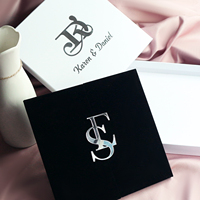 Letras Acrílicas 3D Personalizadas al por Mayor con Adhesivo para Invitaciones, Sobres, Menús, Manualidades, Monogramas, Números, Logotipos, Decoración, Recuerdos, Embalaje