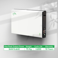 Système solaire complet comprenant panneau solaire 9 kWc, batterie 10 kWh, onduleur 10 kW, système de stockage d'énergie solaire hybride 8 kW