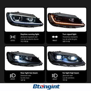 Светодиодные фары головного света с автоматическим включением, подходят для моделей Sagitar 2012-2018 годов, новые фары, модифицированные светодиодные дневные ходовые огни - Product Image 6