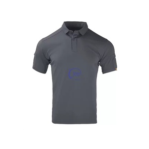 T-Shirt da Uomo Estiva di Alta Qualità, <span class=keywords><strong>Impermeabile</strong></span>, Traspirante, ad Asciugatura Rapida, Manica Corta, Sportiva, Utilitaria, per Allenamento all'Aperto e Tattico - Product Image 3