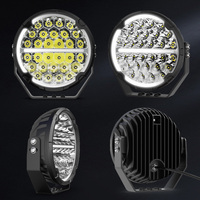 Phare LED rond haute puissance 1500M 300W 16000LM 9 pouces pour pare-chocs, projecteur de conduite 4x4 tout-terrain pour RAV4, voiture tout-terrain, SUV