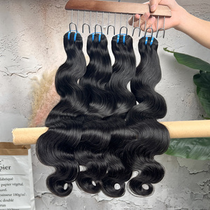 Wholesale 15A Raw Human Hair Bundles Indian <b>Body</b> <b>Wave</b> Raw Virgin Hair 100% Unprocessed Real Natural Human Hair Extensions - Product Image 1