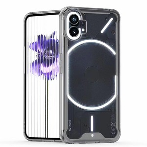 Acrylique Bonbons Couleurs Transparent Antichoc Couverture Arrière Clair Hybride Tpu Et Pc Pour <span class=keywords><strong>Rien</strong></span> une coque de téléphone - Product Image 1