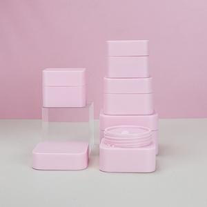 Offre Spéciale – Pot Cosmétique Vide Mignon de 5ml, 10g, 20g, 30g, 50g – Contenant pour Crème de Soin – Bocal en Plastique PP Givré Blanc, Bleu, Rose, Noir - Product Image 1