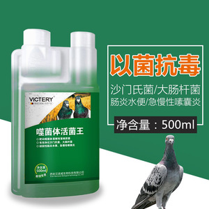 Medicina para Palomas, Phage Live Bacteria King, 500 ml/botella, para Inflamación Intestinal <span class=keywords><strong>en</strong></span> Palomas, <span class=keywords><strong>Heces</strong></span> Verdes Líquidas, Diarrea - Product Image 6