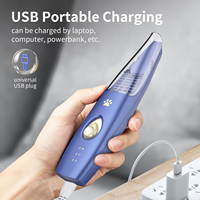 Tondeuse Électrique Lavable pour Animaux de Compagnie, Kit de Nettoyage pour Chats et Chiens, Tondeuse à Pattes, Rasoir, Nettoyage des Pattes, Produits de Toilettage pour Animaux