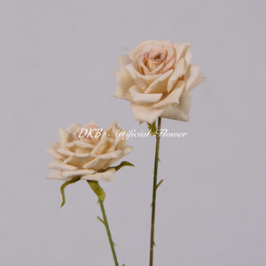 Rosas Artificiales de Seda en Oferta 2025, Decoración Floral a Bajo Precio, Rosas Artificiales Pequeñas para Decoración de Fiestas - Product Image 3