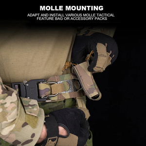 Cinturón Táctico Buckle Battle Belts, Cinturón de Camuflaje, Cinturón Táctico Ligero para Entrenamiento al Aire Libre - Product Image 4