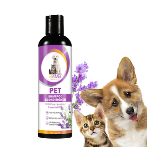 Champú <span class=keywords><strong>para</strong></span> Mascotas con Aceites Esenciales de Lavanda ELAIMEI, Marca Privada al por Mayor, Champú Natural Orgánico Premium <span class=keywords><strong>para</strong></span> el Cuidado de Perros <span class=keywords><strong>y</strong></span> Gatos - Product Image 1