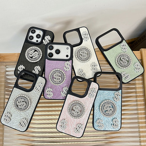 Funda de Lujo para Teléfono <span class=keywords><strong>iPhone</strong></span> 17 Pro Max con Diseño de Dólar de Diamantes de Imitación, Resistente a Golpes, con Correa de Mano, Compatible con <span class=keywords><strong>iPhone</strong></span> 16 y 15 - Product Image 2