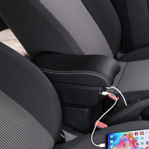 Vtear ABS pour Renault <span class=keywords><strong>Duster</strong></span> 2010-2022 avant voiture style accoudoir boîte de rangement USB porte-gobelet avec accessoires intérieurs - Product Image 6