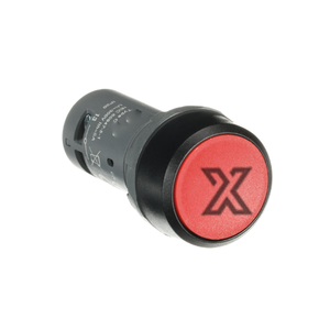Interrupteur à bouton-poussoir à tête de réinitialisation automatique CP1-10R-11, couramment utilisé pour les panneaux de commande industriels. - Product Image 1