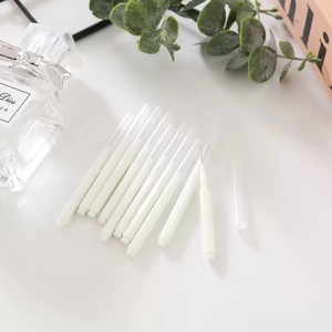 Disposable Interdental Brow Brush <b>Pink</b> Mini Micro Comb for Eyebrow Lifting Lash Perm and Salon Beauty <b>Tools</b> - Product Image 4