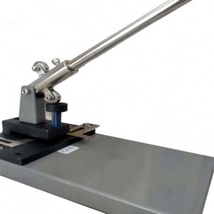 테박 헤비듀티 2-in-1 수동 PVC 홀 펀치 - 원형/평면 구멍용 휴대용 정밀 펀칭기 (PVC 및 금속판) - Product Image 4