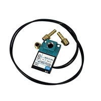 Vanne solénoïde électronique de contrôle de suralimentation MAC Type 3 ports DC12V 35A-ACA-DDBA-1BA avec raccords en laiton de 6 mm