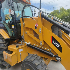 Chargeur CAT 420F d'occasion en bon état Chargeur rétrocaveuse à roues Caterpillar à bas prix à vendre - Product Image 4