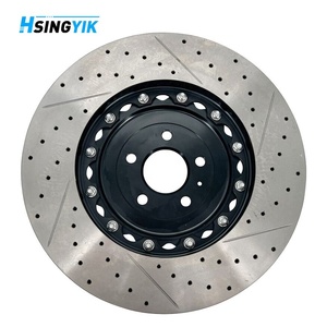 Disque de frein flottant avant Hsingyik pour <span class=keywords><strong>Audi</strong></span> <span class=keywords><strong>A6</strong></span> C7 A7 A8 D4 Allroad Avant Sportback S6 S7 S8 <span class=keywords><strong>Quattro</strong></span> - Product Image 2