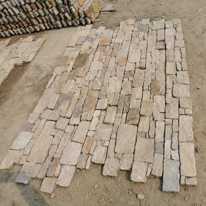 Factory Buff Quartzite Natural Stone <strong>Veneer</strong> Exterior Interior Wall Cladding For Wall Decor - Product Image 3