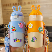 304 gobelet en acier inoxydable avec poignée grande capacité Sport tasse à café et lait Portable pour enfants Logo personnalisé bouteille d'eau