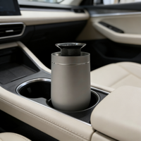 Purificateur d'air portable électrique intelligent haut de gamme pour voiture, nébuliseur diffuseur d'arômes sans eau, diffuseur d'huiles essentielles contrôlé par application pour hôtel