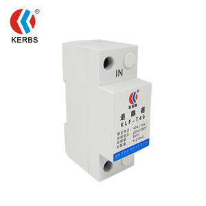 Kerbs klf อุปกรณ์ป้องกันไฟกระชาก T40ตัวถอดรหัส40A 220V 380V สำหรับระบบไฟฟ้า - Product Image 1