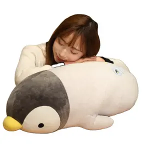 Cuddly Mềm Chim Cánh Cụt Thú Nhồi Bông Trẻ Em Tùy Chỉnh Phim Hoạt Hình Mềm Thú Nhồi Bông Chim Cánh Cụt Đồ Chơi Sang Trọng