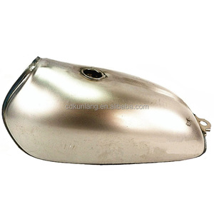 Cg125 yb125 מיכל דלק קטן טנק 6l רטרו שונה אופנוע דלק אופנוע שמן מתכת גלם - Product Image 3